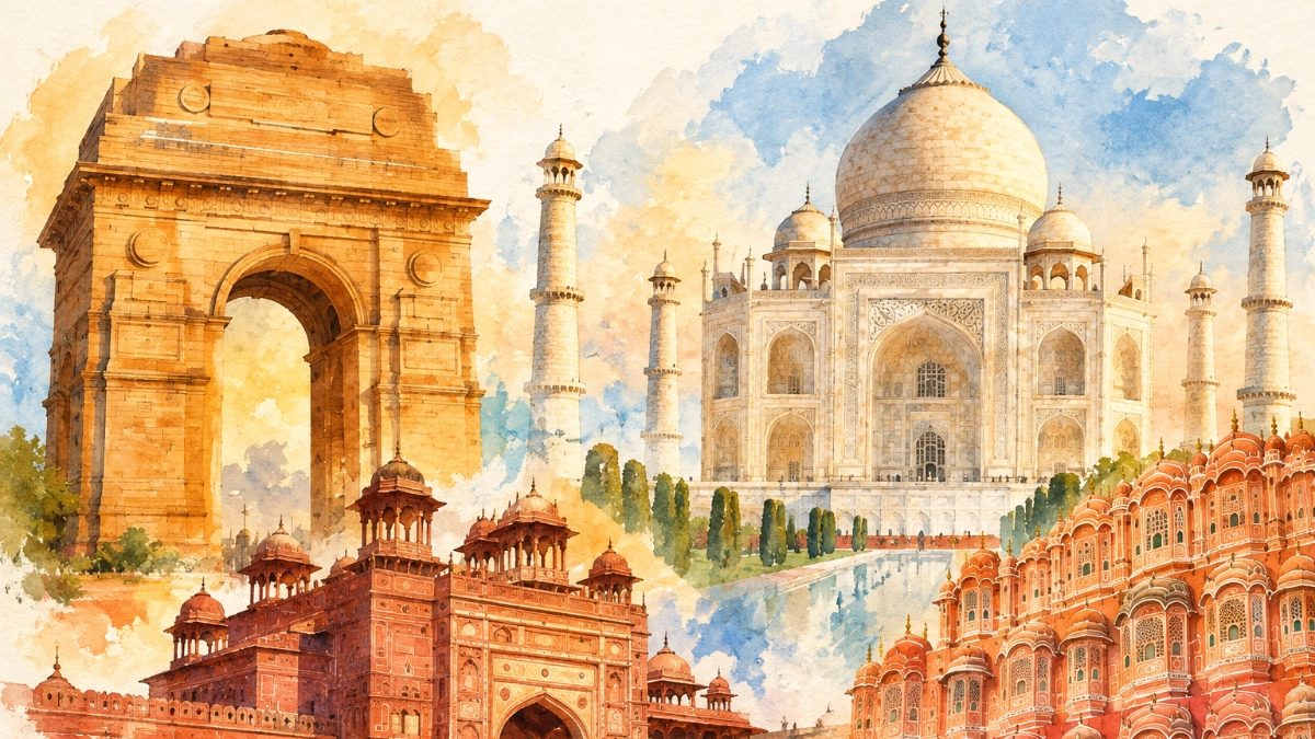 Golden Triangle Tour Package – 4 Nights / 5 Days